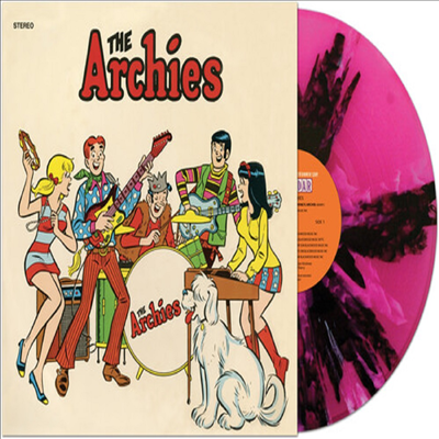 Archies - Archies (Black Pink & White Splatter Colored LP)