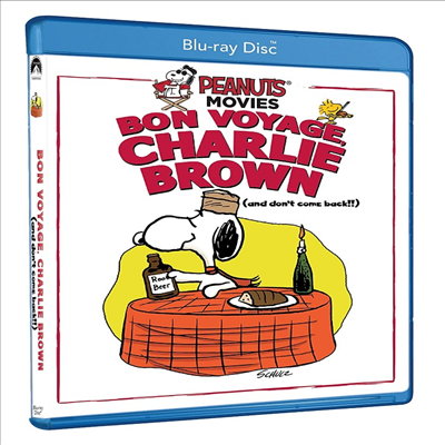Bon Voyage, Charlie Brown (And Don&#39;t Come Back) (스누피 - 신나는 여행) (1980)(한글무자막)(Blu-ray)(Blu-Ray-R)