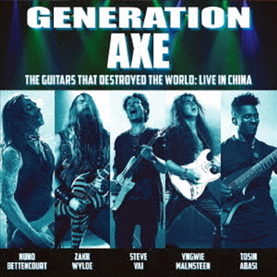 Generation Axe - Guitars That Destroyed The World: Live In China (일본반)(CD)