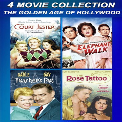 The Court Jester (1955) / Elephant Walk (1954) / Teacher's Pet (1958) (코트 제스터 / 거상의 길)(지역코드1)(한글무자막)(DVD)(DVD-R)