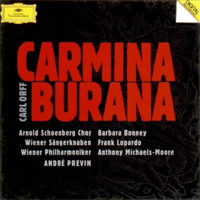 오르프: 카르미나 부라나 (Orff: Carmina Burana) (Ltd)(UHQCD)(일본반) - Andre Previn