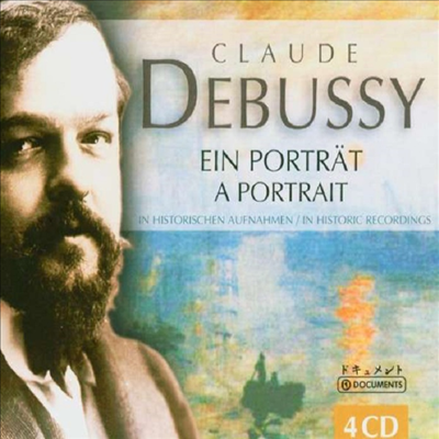 드뷔시 - 전설의 레코딩 (Debussy: Sonatas, Preludes, La Mer - A Portrait) (4CD Set) - Alfred Cortot