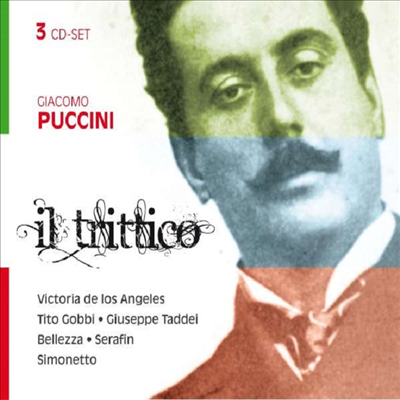 푸치니: 외투 삼부작 (Puccini: Il Trittico - Il Tabarro, Suor Angelica, Gianni Schicchi) (3CD) - Victoria de los Angeles