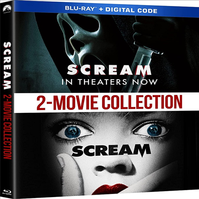 Scream (1996) / Scream (2022): 2-Movie Collection (스크림 (1996) / 스크림 (2022)(한글무자막)(Blu-ray)