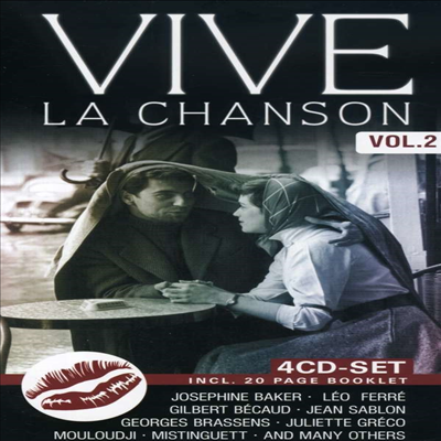 Various Artists - Very Best Of French Chanson-Vive La Chanson (4CD Boxset)