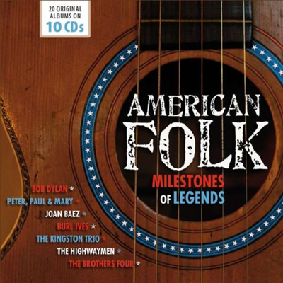Various Artists - American Folk- Milestones Of Legends (10CD Boxset)