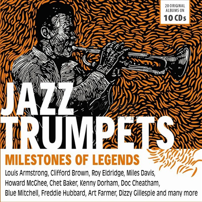 Various Artists - Best Trumpet Stars From Satchmo To Miles - Milestones Of Legends (10CD Boxset)