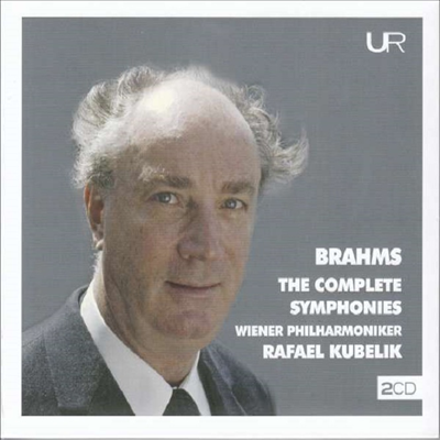 브람스: 교향곡 1 - 4번 전집 (Brahms: The Complete Symphonies Nos.1 - 4) (2CD) - Wiener Philharmoniker & Rafael Kubelik