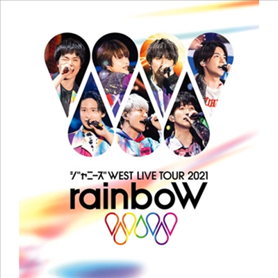 Johnny's West (쟈니즈 웨스트) - Live Tour 2021 Rainbow (2Blu-ray)(Blu-ray)(2022)