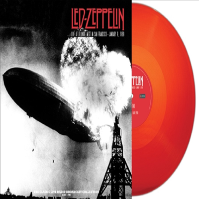 Led Zeppelin - Live At The Fillmore West In San Francisco 9th January 1969 (Ltd)(Coloured Vinyl)(LP)