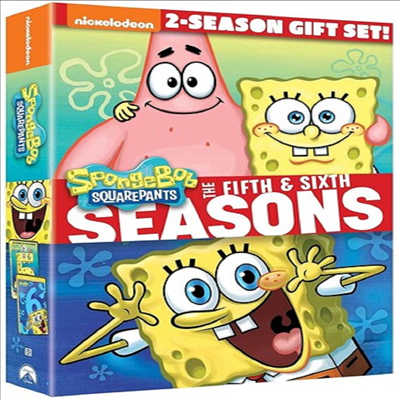 Spongebob Squarepants: Seasons 5-6 (스폰지밥 네모바지)(지역코드1)(한글무자막)(DVD)