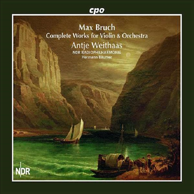 브루흐: 바이올린과 관현악을 위한 작품 전곡 (Bruch: Complete Works for Violin &amp; Orchestra) (3CD) - Antje Weithaas