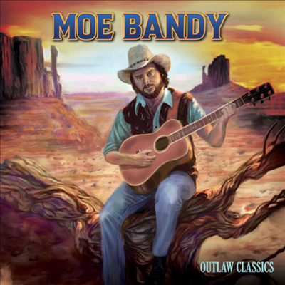 Moe Bandy - Outlaw Classics (Gatefold)(Red LP)