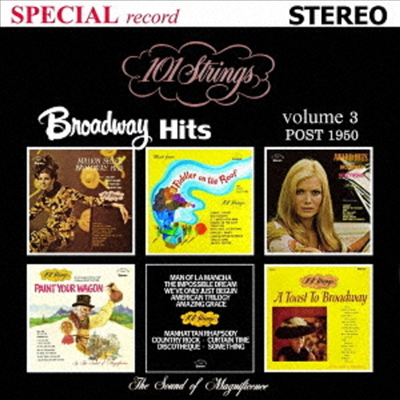 101 Strings Orchestra - Broadway Hits Vol.3 (Ltd)(Remastered)(일본반)(CD)