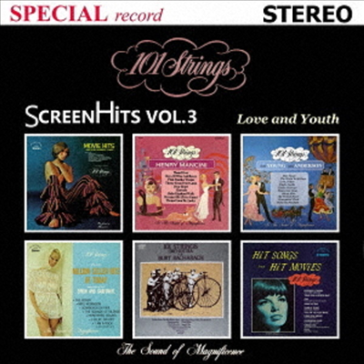 101 Strings Orchestra - Screen Hits Vol.3: Love and Youth (Ltd)(Remastered)(일본반)(CD)