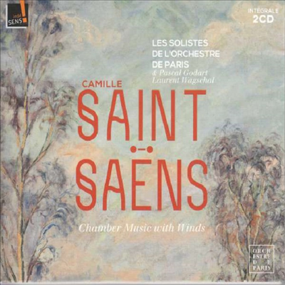 생상스: 목관을 위한 실내악 (Saint-Saens: Chamber Music With Winds) (2CD) - Les Soloists de l&#39;Orchestre de Paris