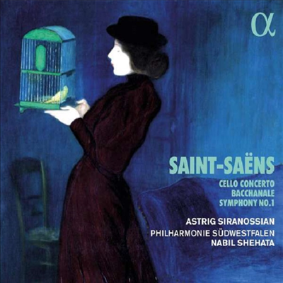 생상스: 첼로 협주곡 1번 & 교향곡 1번 (Saint-Saens: Cello Concerto No,1 & Symphony No.!)(CD) - Astrig Siranossian