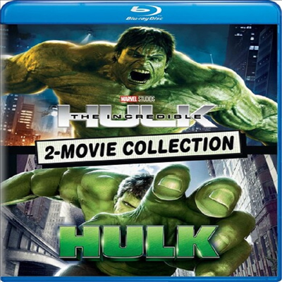 Incredible Hulk / Hulk 2-Movie Collection (인크레더블 헐크/헐크)(한글무자막)(Blu-ray)