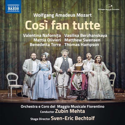 모차르트; 오페라 '코지 판 투테' (Mozart: Opera 'Cosi fan tutte') (Blu-ray)(한글자막) (2022) - Zubin Mehta