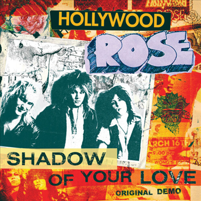 Hollywood Rose - Shadow Of Your Love / Reckless Life (7 inch Red LP)