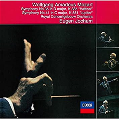 모차르트: 교향곡 35 '하프너', 41번 '주피터' (Mozart: Symphonies No.35 'Haffner' & No.41 'Jupiter') (Ltd)(일본반)(CD) - Eugen Jochum