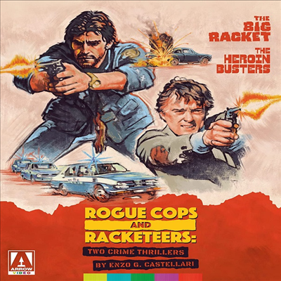 Rogue Cops And Racketeers: Two Crime Thrillers By Enzo G. Castellari (로그 캅스 앤드 라켓티어스) (1976)(한글무자막)(Blu-ray)