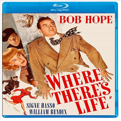 Where There's Life (웨어 데어스 라이프) (1947)(한글무자막)(Blu-ray)