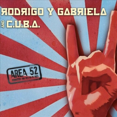 Rodrigo Y Gabriela &amp; C.U.B.A. - Area 52 (Red/Blue Splatter LP)