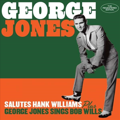 George Jones - Salutes Hank Williams/George Jones Sings Bob Wills (Remastered)(Bonus Tracks)(2 On 1CD)(CD)