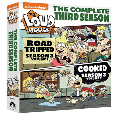 The Loud House: The Complete Third Season (링컨의 집에서 살아남기: 시즌 3)(지역코드1)(한글무자막)(DVD)