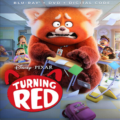 Turning Red (메이의 새빨간 비밀) (한글무자막)(Blu-ray+DVD)