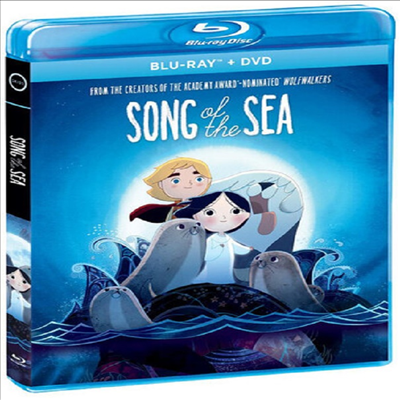 Song Of The Sea (바다의 노래: 벤과 셀키요정의 비밀) (2014)(한글무자막)(Blu-ray + DVD)