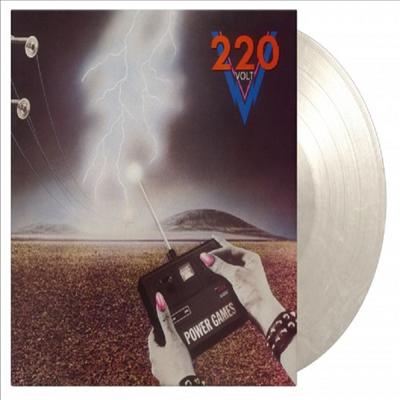 220 Volt - Power Games (Ltd)(180G)(Clear &amp; White Marbled Vinyl)(LP)