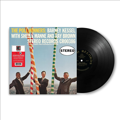 Shelley Manne, Barney Kessel & Ray Brown - Poll Winners (Contemporary Records Acoustic Sounds Series)(180g LP)