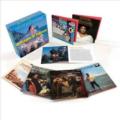 Giuseppe Di Stefano - 디 스테파노 데카 녹음 (Giuseppe Di Stefano - Complete Decca Recordings) (14CD Boxset)