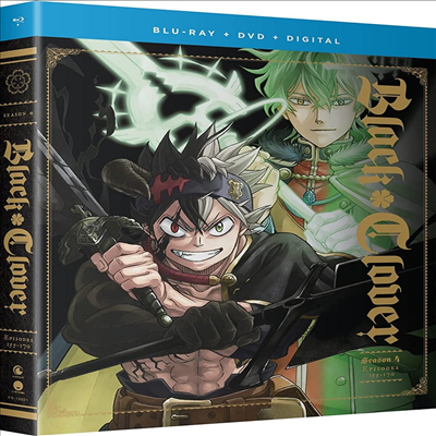 Black Clover: Season 4 (블랙 클로버: 시즌 4)(한글무자막)(Blu-ray + DVD)