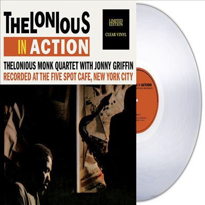 Thelonious Monk Quartet With Johnny Griffin - Thelonious In Action (Ltd)(Remastered)(Clear Vinyl)(LP)