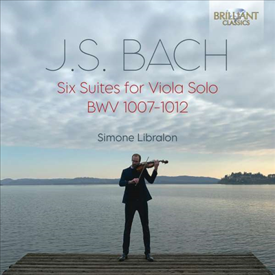 바흐: 무반주 비올라 모음곡 (Bach: Six Suites for Viola Solo BWV 1007 - 1012) (2CD) - Simone Libralon