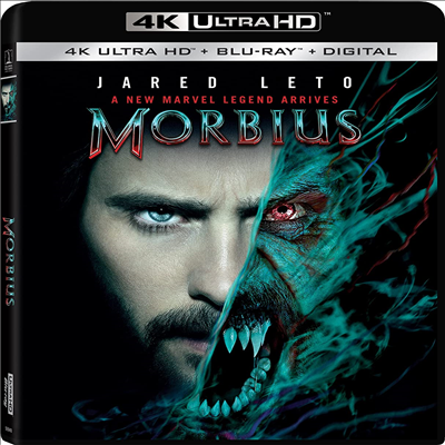 Morbius (모비우스) (한국어 자막 지원)(4K Ultra HD+Blu-ray)
