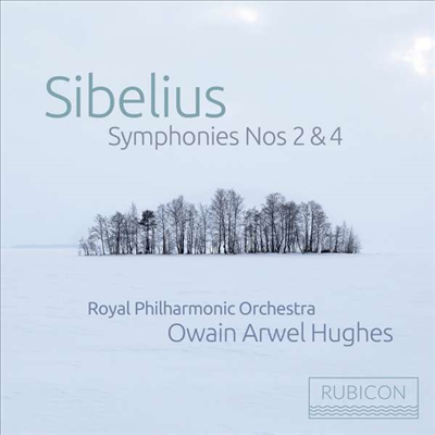 시벨리우스: 교향곡 2 &amp; 4번 (Sibelius: Symphonies No.2 &amp; 4)(CD) - Owain Arwel Hughes