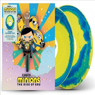 O.S.T. - Minions: The Rise Of Gru (미니언즈 2) (Soundtrack)(Ltd)(Colored 2LP)