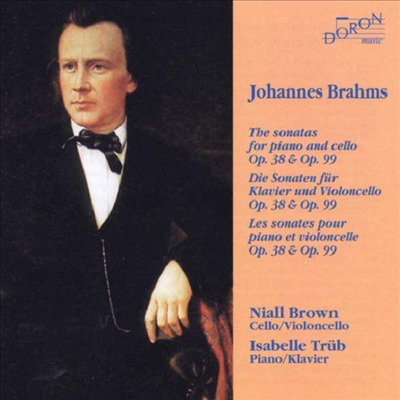 브람스: 첼로 소나타 1, 2번 (Brahms: Cello Sonata No.1 &amp; 2)(CD) - Niall Brown