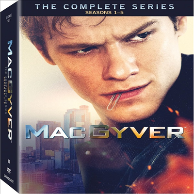 MacGyver - The Complete Series: Seasons 1-5 (맥가이버: 시즌 1-5) (2016)(지역코드1)(한글무자막)(DVD)