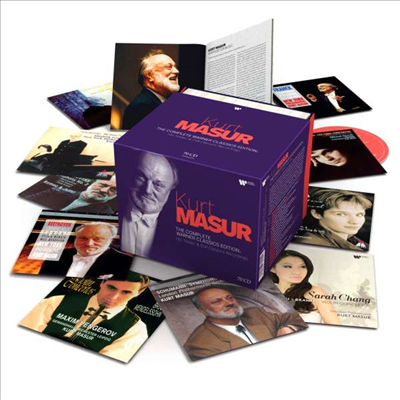 쿠르트 마주어 - 워너 전집 (Kurt Masur - The Complete Warner Classics Edition) (70CD Boxset) - Kurt Masur