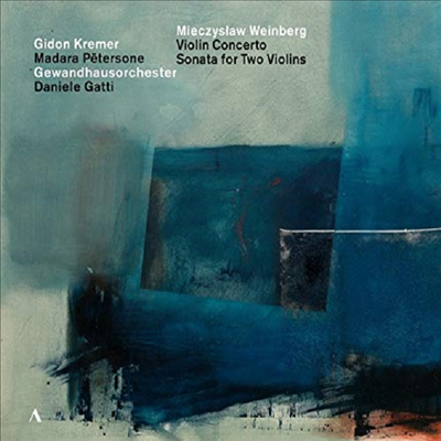 바인베르크: 두 대의 바이올린을 위한 소나타 & 바이올린 협주곡 (Weinberg: Violin Concerto & Sonata for Two Violins) (180g)(LP) - Gidon Kremer