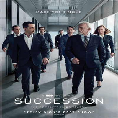 Succession: The Complete Third Season (석세션: 시즌 3) (2021)(지역코드1)(한글무자막)(DVD)