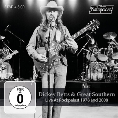 Dickey Betts & Great Southern - Live At Rockpalast 1978 & 2008 (NTSC)(3CD+2DVD Boxset)