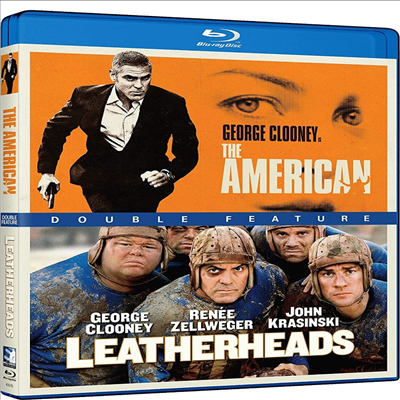 The American (2010) / Leatherheads (2008) (아메리칸 / 레더헤즈)(한글무자막)(Blu-ray)