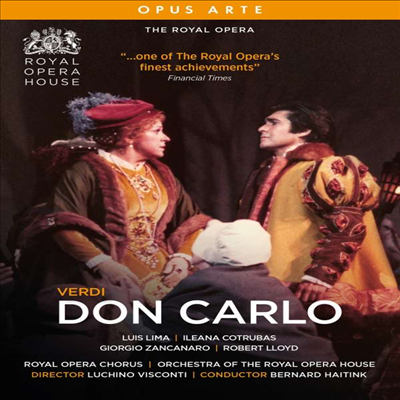 베르디: 오페라 &#39;돈 카를로&#39; (Verdi: Opera &#39;Don Carlo&#39;) (한글무자막)(DVD) (2022) - Bernard Haitink