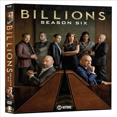 Billions: Season Six (빌리언스: 시즌 6) (2022)(지역코드1)(한글무자막)(DVD)
